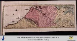 Les embouchures de la Somme et de Bresle Riv. ou est St. Valerie, Eu et Dieppe.