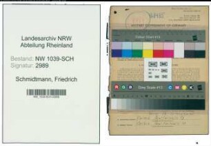 Entnazifizierung Friedrich Schmidtmann , geb. 09.09.1912 (Arzt)