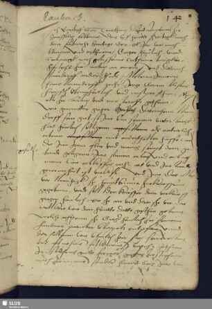 Bl. 142. Laubach
