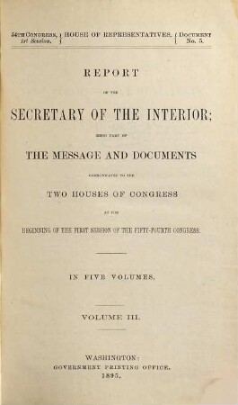 House documents. [470.] 1895/96, Vol. 16 = Congress 54, Sess. 1