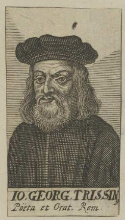 Bildnis des Iohann Georg Trissinus