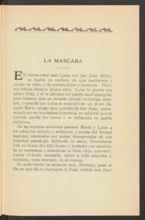 La máscara
