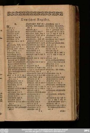 Deutsches Register.