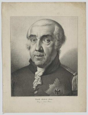 Bildnis des Leopold III., Herzog von Anhalt-Dessau