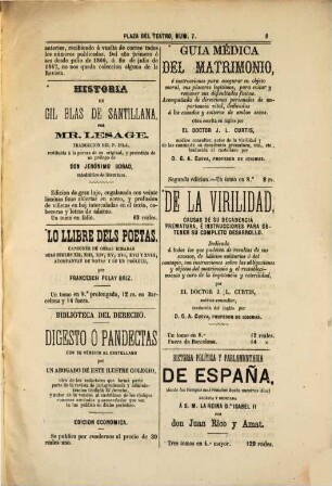 Boletin bibliográfico de la libreria de Manero. 1. 1868, Nr. 1
