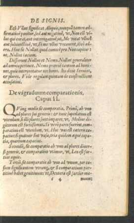 De vi graduum comparationis. Caput II.