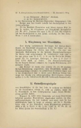 X. Einzäunung von Grundstücken