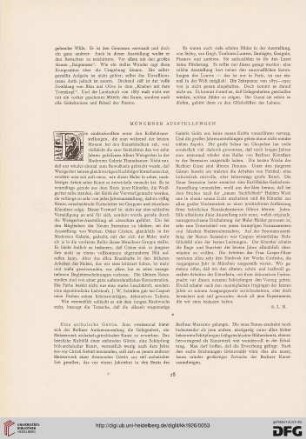 Münchner Ausstellungen