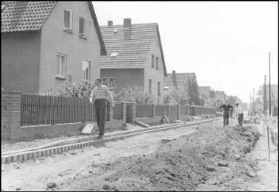 Havelse, Königsberger Straße (jetzt: Bocksbartweg), Straßenbau