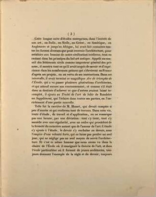 Funérailles de M. Blouet : Discours de M. Raoul-Rochette ... le jeudi 19 mai 1853