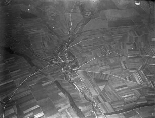 Bickenriede mit dem Gut Annerode nördlich von Mühlhausen in Thüringen