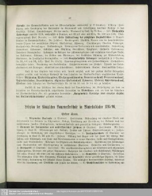 Lehrplan der Königlichen Baugewerkenschule