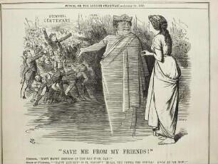 "Save me from my friends"