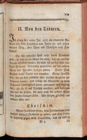 ÍI. Von den Tataren.