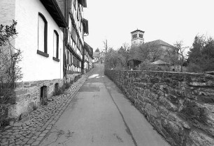 Mauer (Hofmauer); Lohfelden, Kirchgasse
