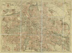 Straube's Plan von Berlin