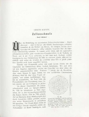 Viertes Kapitel. Zellenschmelz - Email cloisonné -