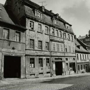 Teichstraße. Nordseite vom Wohnhaus Nr. 22 nach Westen