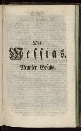 Neunter Gesang.