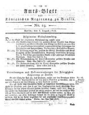 No. 24, 5. August 1818