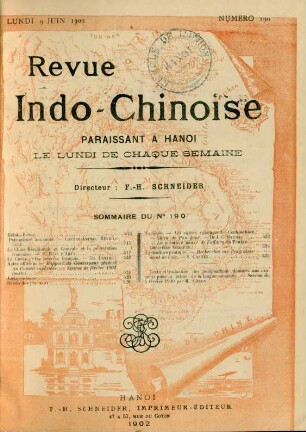 Lundi 9 Juin 1902. Numero 190
