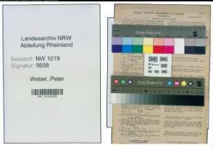 Entnazifizierung Peter Weber , geb. 06.05.1886 (Vermessungsingenieur)