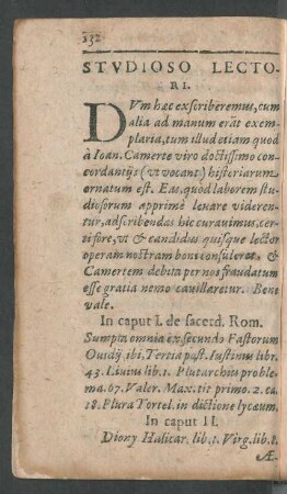 Studioso Lectori