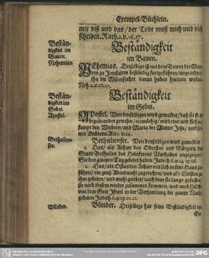 Beständigkeit im Bauen