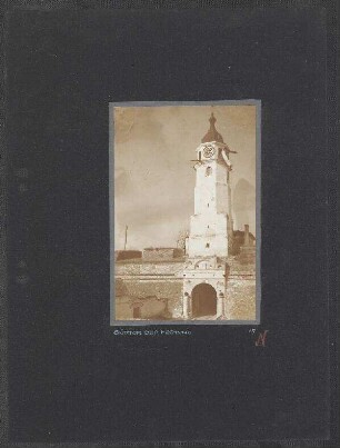 Wiedererrichtung der Savebrücke bei Belgrad: Belgrad, Südtor der Festung