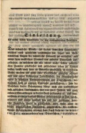 Guter Rath an Einwanderer in die Vereinigten Staaten von Nordamerika