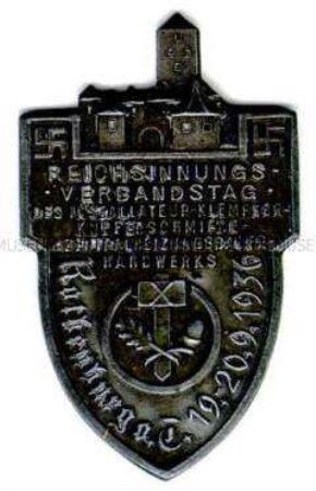 Reichsinnungs-Verbandstag der Installateure, Klempner, Kupferschmiede und Zentralheizungsbauer in Rothenburg o. T.
