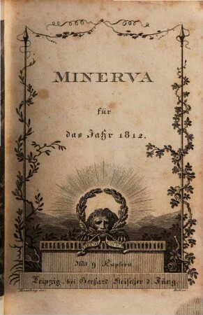 Minerva : Taschenbuch, 1812 = Jg. 4