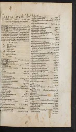 Tituli Quae Et Rubricae Vulgo Nuncupantur, in universum ius Civile ...