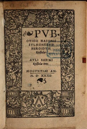 Heroidum epistolae