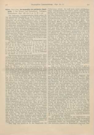 419-420 [Rezension] Delitzsch, Franz, Messianische Weissagungen in geschichtlicher Folge