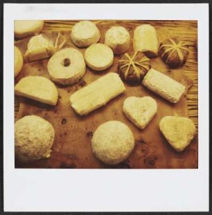 Käse aus dem Sundgauer Käs-Kaller in Vieux-Ferrette im Elsass
