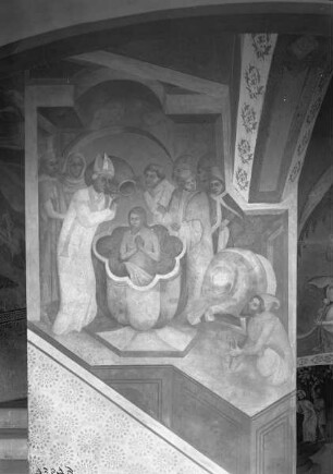 Legende des heiligen Wenzel — Taufe Wenzels