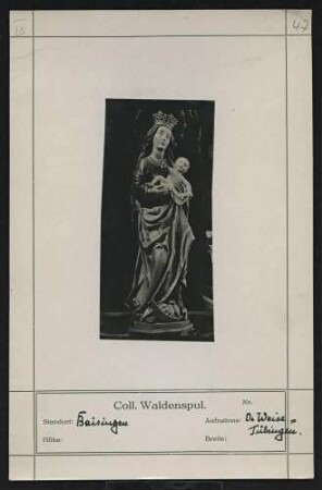Madonna Standort: Baisingen