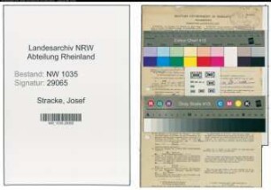 Entnazifizierung Josef Stracke , geb. 27.01.1890 (Bautechniker)