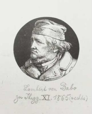 Bildnis Clemens Heinrich Lambert von Babo