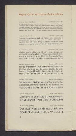 Magere Wallau mit Unziale-Großbuchstaben