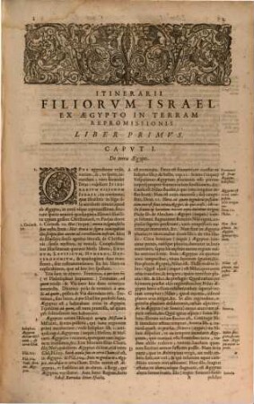Itinerarium filiorum Israel ex Aegypto in terram repromissionis