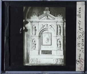 Rom, S. Maria del Popolo : Borgia-Altar in der Sakristei