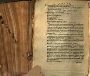 Index Librorvm Ivris Pontificii, Et Civilis, et ad vtrunq[ue] omnim interpretum : qui praxes, singularia, dicisiones, repetitiones, tractatus, disputationes, epitomas, responsa, siue consiclia, uota, uel qualicinque titulo notas hactenus scripserunt, hodie quarto loco quàm emendatissimus in lucem editus