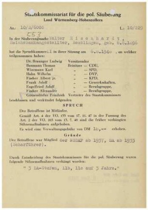 Eisenhardt, Walter