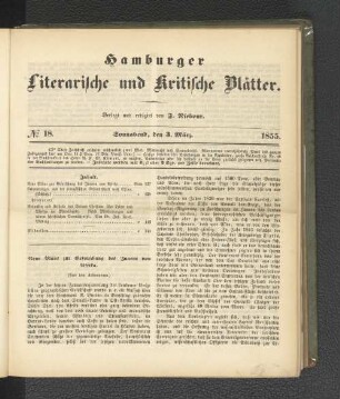 No. 18. 3. März 1855