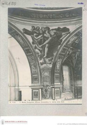 Ausmalung der Vierungskuppel, Kuppelpendentifs: vier Evangelisten