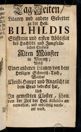 153-228, Tag-Zeiten, Litaney und andere Gebetter ...