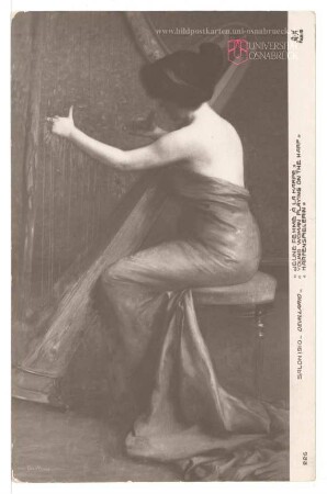 Salon 1910: Harfenspielerin