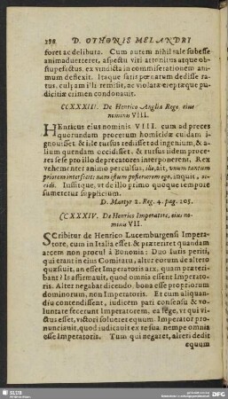 CCXXXIV. De Henrico Imperatore, eius nominis VII